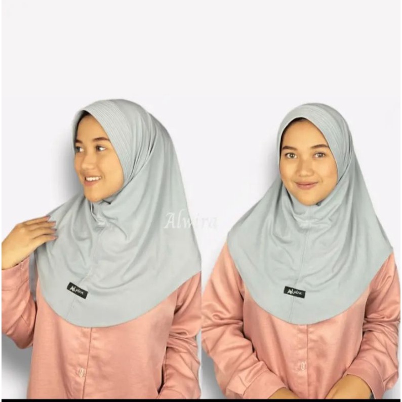alwira hijab bergo Hamidah pet premium