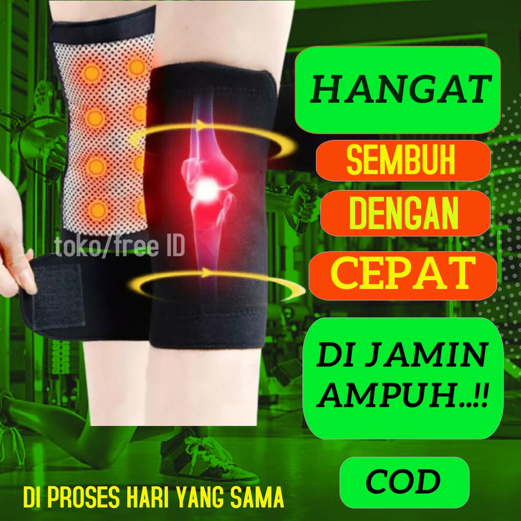 Deker Lutut Pelindung Lutut Kesehatan Alat Terapi Pemanas Pembalut Lutut Kneepad Knee Care GI28