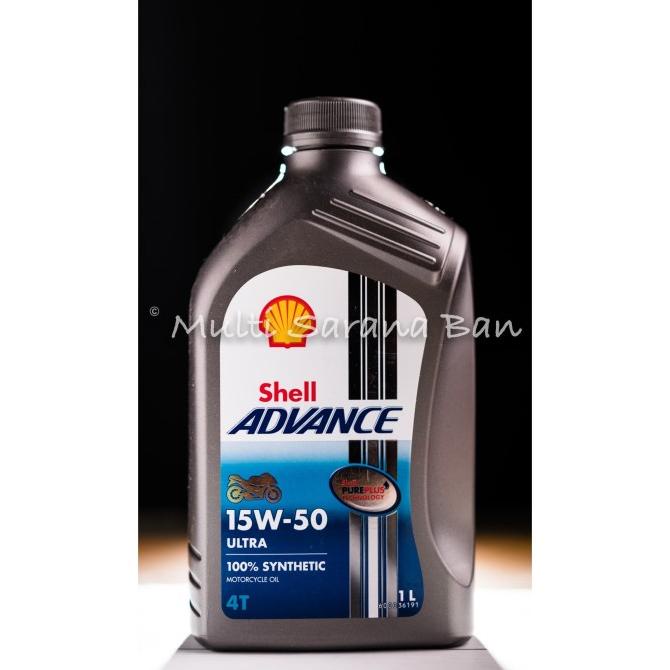 TERLARIS  Oli Motor Sintetik terbaik Shell Advance 4T Ultra 15W-50