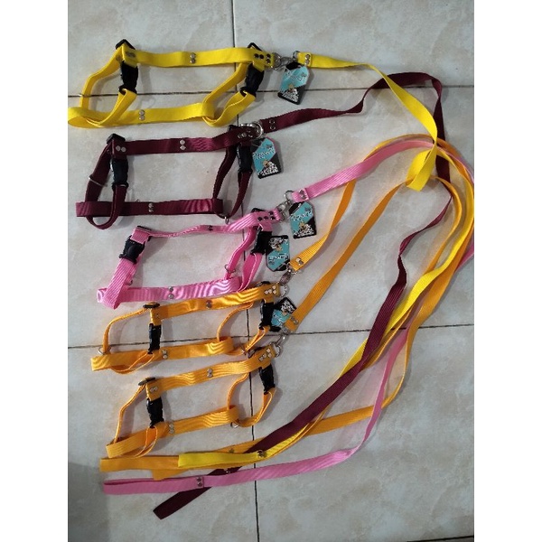 Tali Harness H Polos 2 cm /Tali Harness H Motif 2 cm/ Tali Harness Y 1 cm