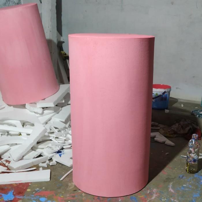 

Art Paper Meja Tabung Styrofoam / Untuk Ulang Tahun