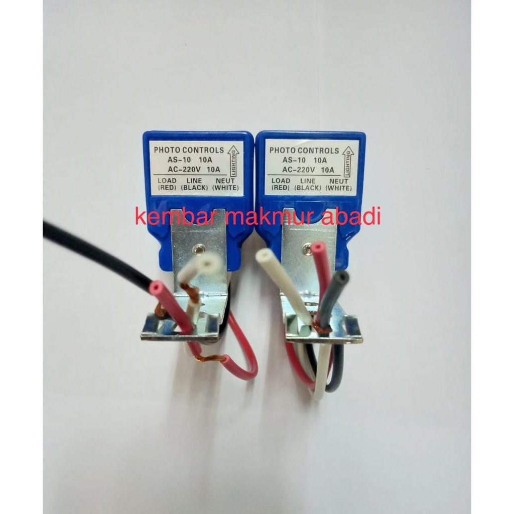 Photocell / sensor cahaya / fotosel 3A, 6A,10A - 3A - 3A