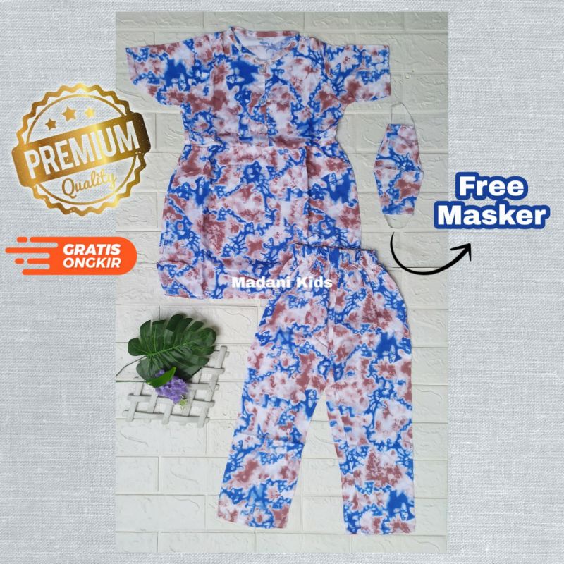 Setelan Rayon Anak Perempuan Setelan Rayon Viscose Premium Setelan Rayon Pendek SETELAN RAYON VIRAL