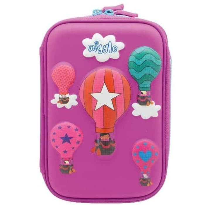 

Tempat pensil hard case double zipper wiggle purple 6