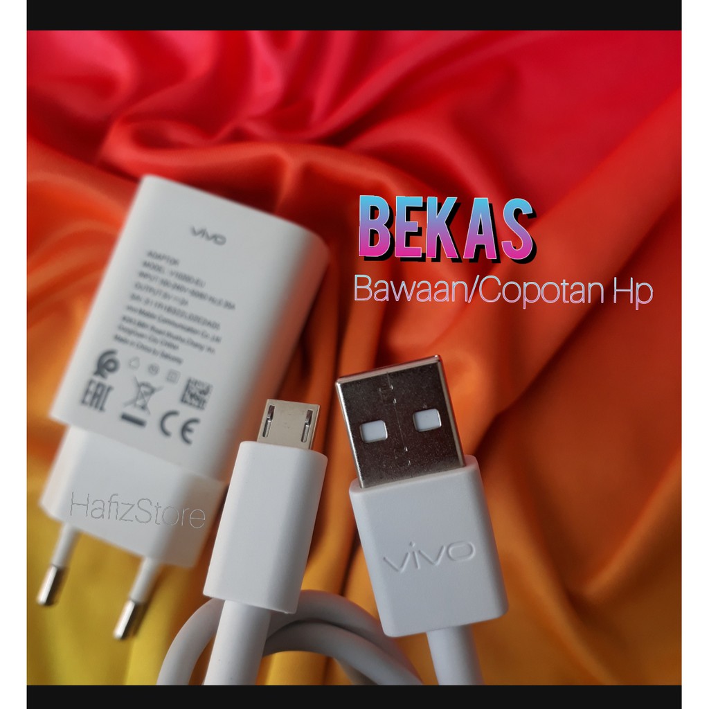Charger vivo Y15 Y12 V9 Y95 original bawaan hp
