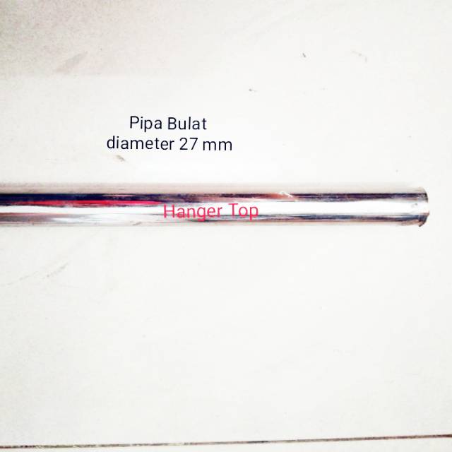 Pipa Bulat Chrome Stenlis 180 cm