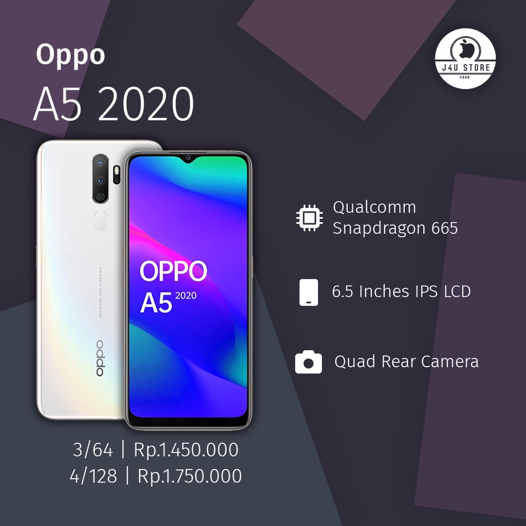 oppo a5 2020 second fullset original