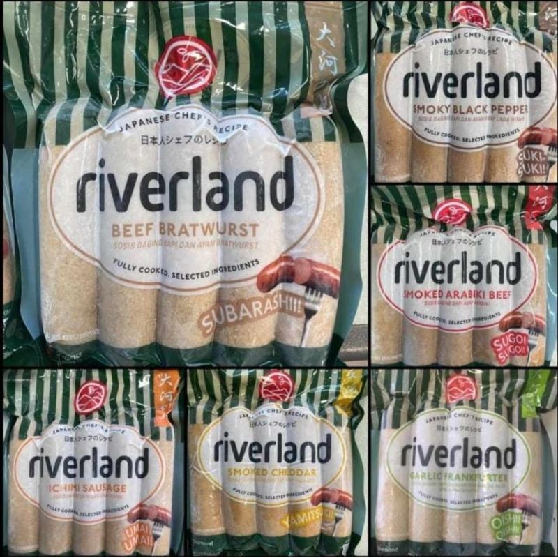 

Sosis Riverland Sausage - 360 gr