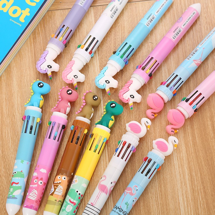 

Pena Unicorn Sepuluh Warna / Unicorm Pen 10 in 1 Color