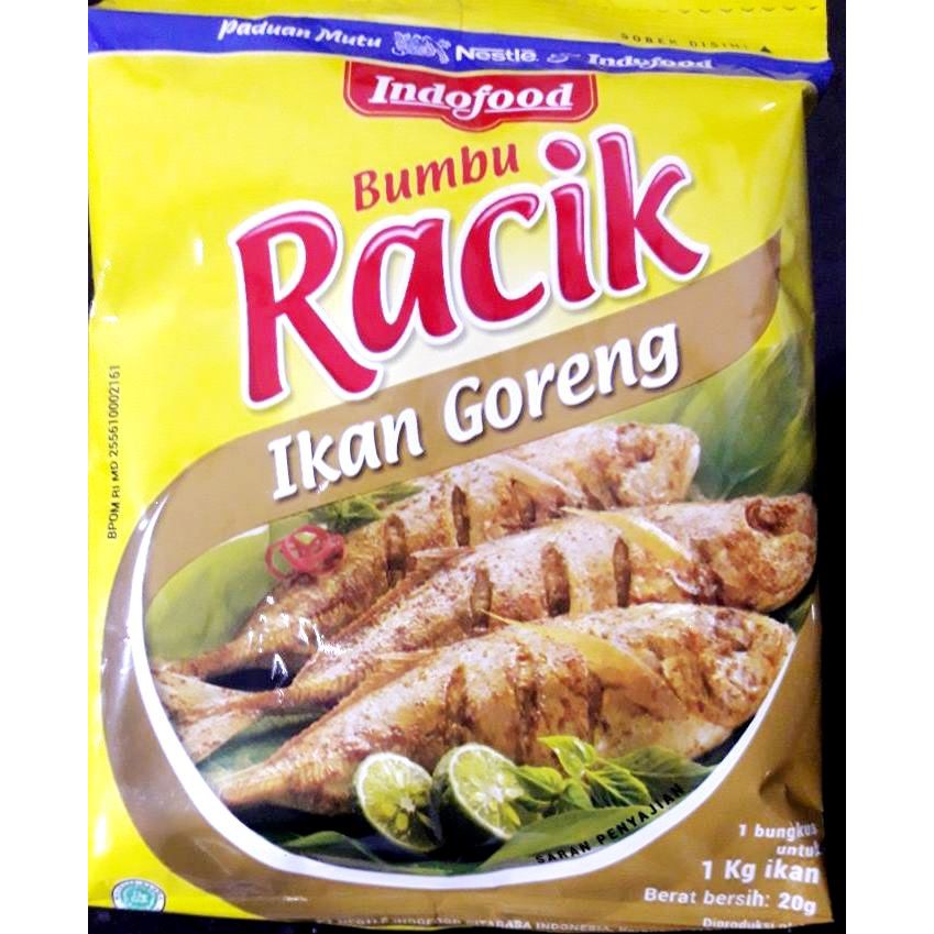 

Indofood Bumbu Racik Ikan Goreng 20gr