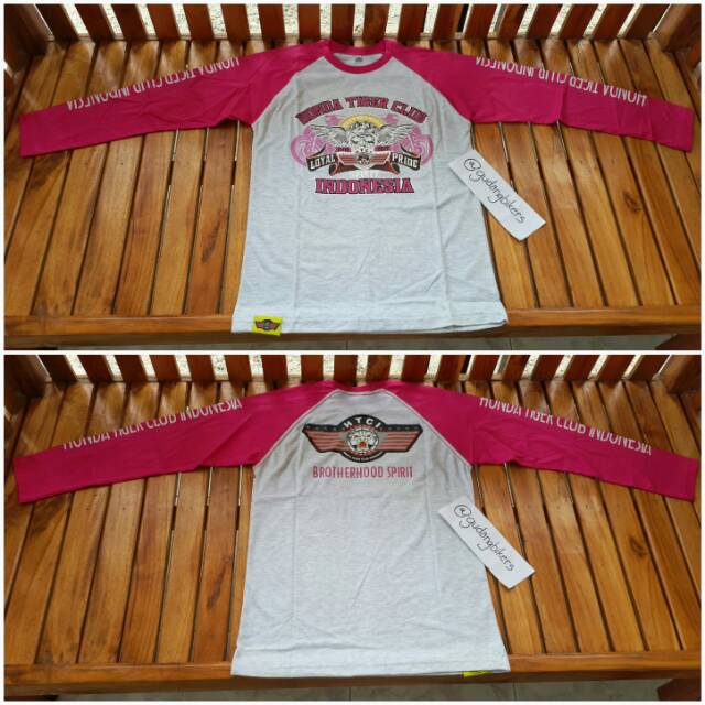 Kaos honda tiger club indonesia 099 htci motor bikers not tab html mbi tirev tilam tilas old gl200