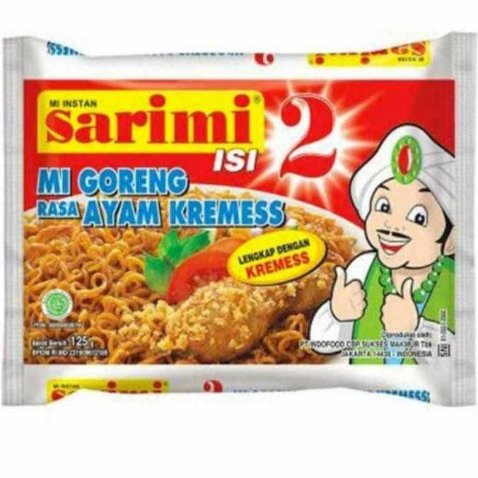 

Terlaris# Sarimi Isi 2 Ayam Kremes Per Dus Isi 24Bks