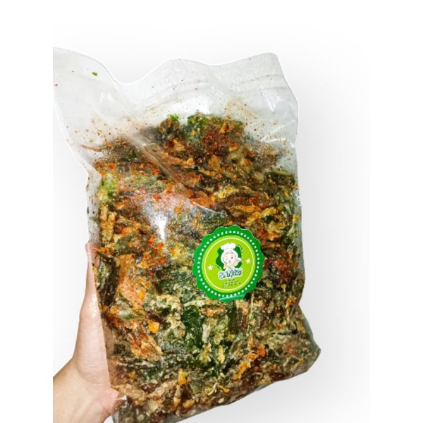 

KERIPIK KANGKUNG TERMURAH GURIH RENYAH/SNACK SANTRI