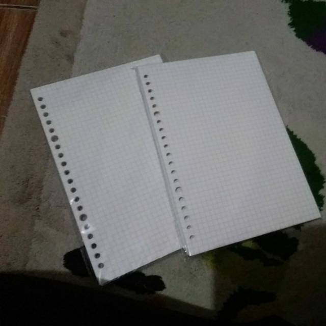 Loose Leaf A5 Grid by NulisCatet