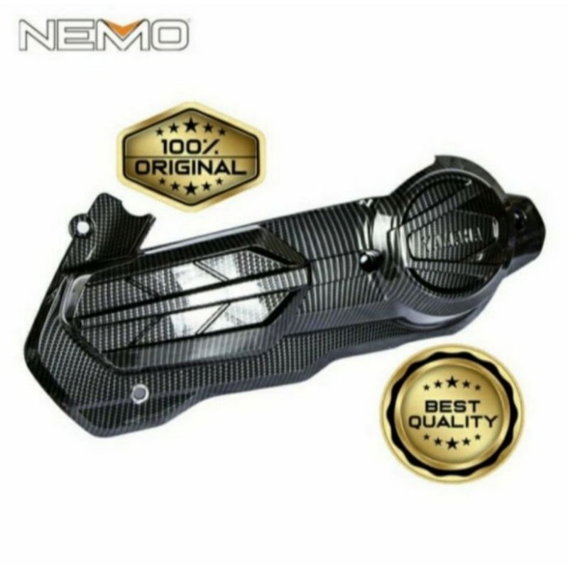 Nemo Cover CVT Aerox New 2021 Carbon