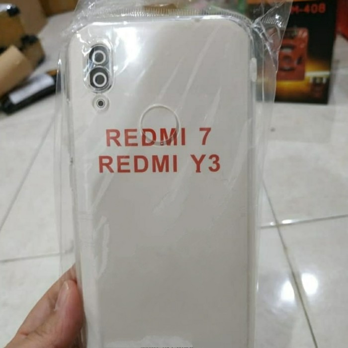 0RI Softcase Clear Case Sillikon Kondom Case Bening Casing Xiaomi Redmi Y3 / redmi 7