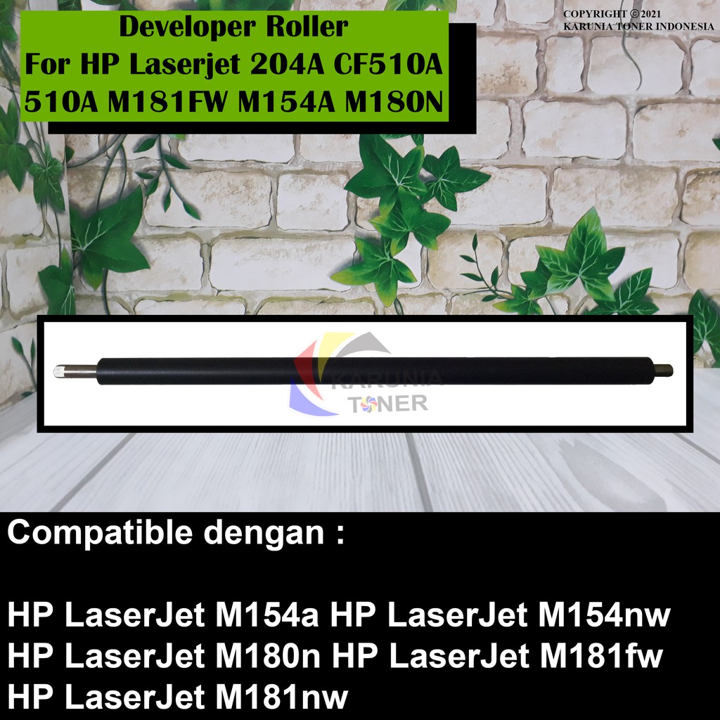 Developer Roller HP LaserJet 204A M154a M154nw M180n M181fw M181nw