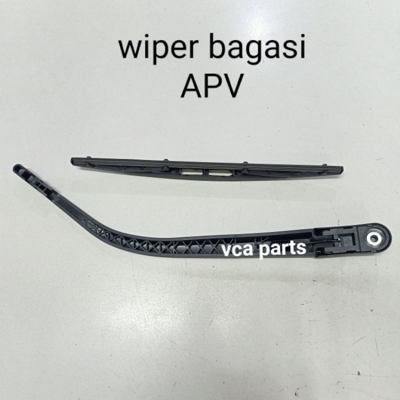 WIPER BAGASI APV KOMPLIT TANGKAI.
