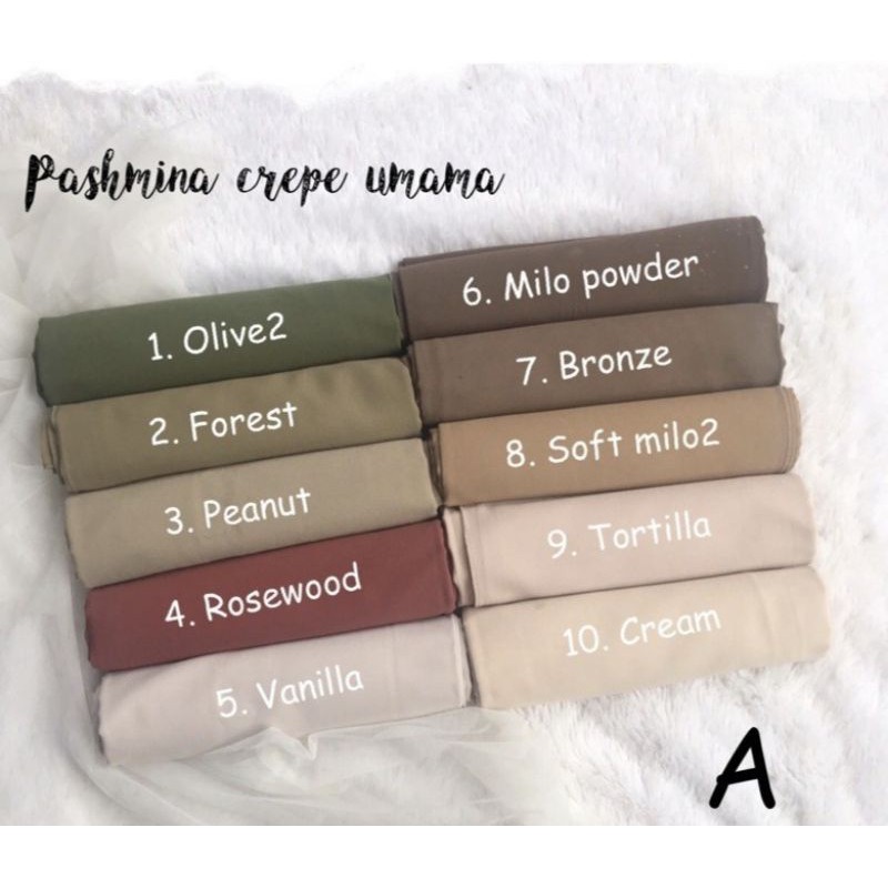 Pasmina Crepe Original UMAMA SCRAF