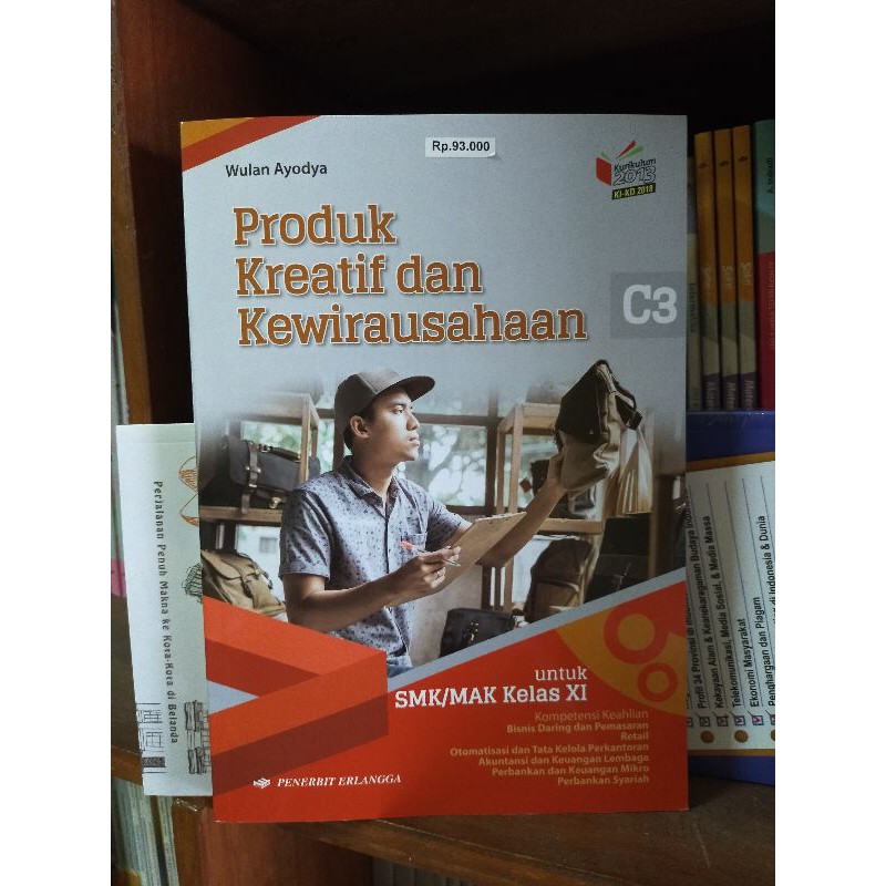 

ORI buku teks produk kreatif dan kewirausahaan kelas 11 penerbit Erlangga