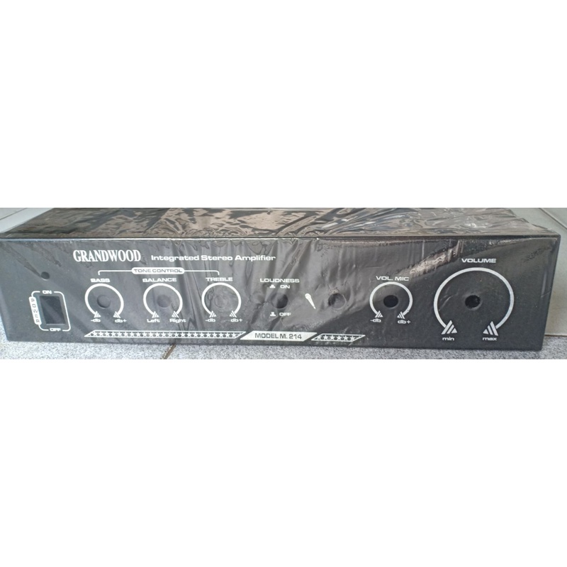 BOX AMPLY GRANDWOOD INTERGRETED STEREO AMPLIFIER