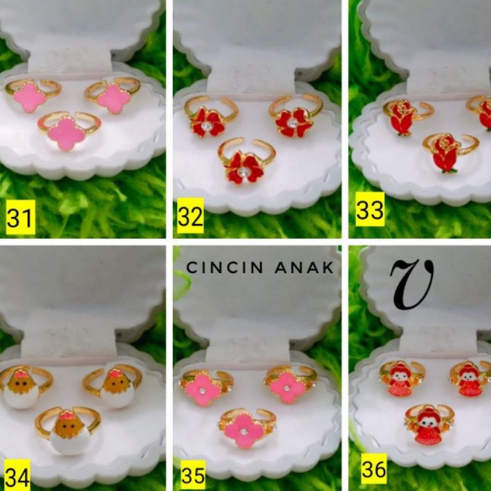 Xuping Perhiasan Cincin Anak C722