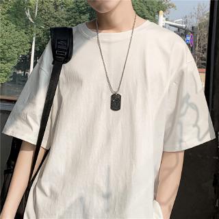  Kaos  T Shirt Longgar Oversize  Pria  Lengan Pendek Model 