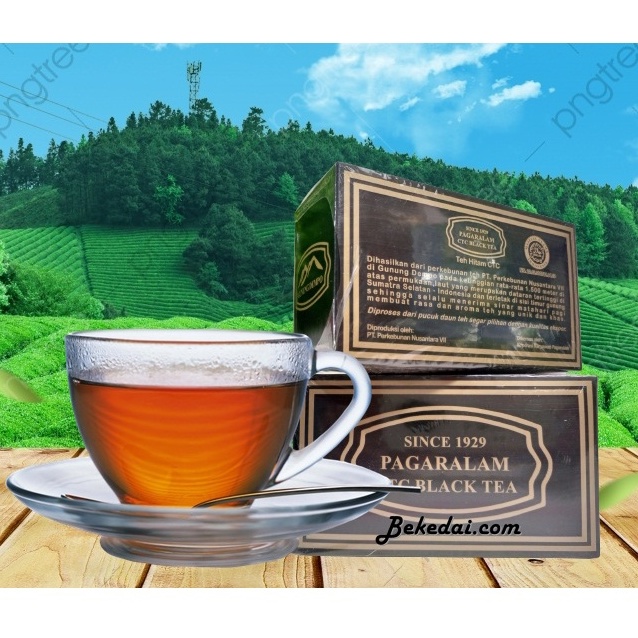 

TEH HITAM CTC / BLACK TEA TEH GUNUNG DEMPO TEH HITAM GUNUNG DEMPO KUALITAS EKSPOR KEMASAN 100 GRAM