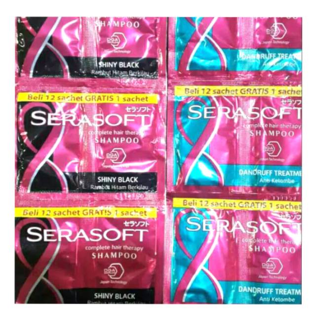 SERASOFT SACHET SHINY BLACK