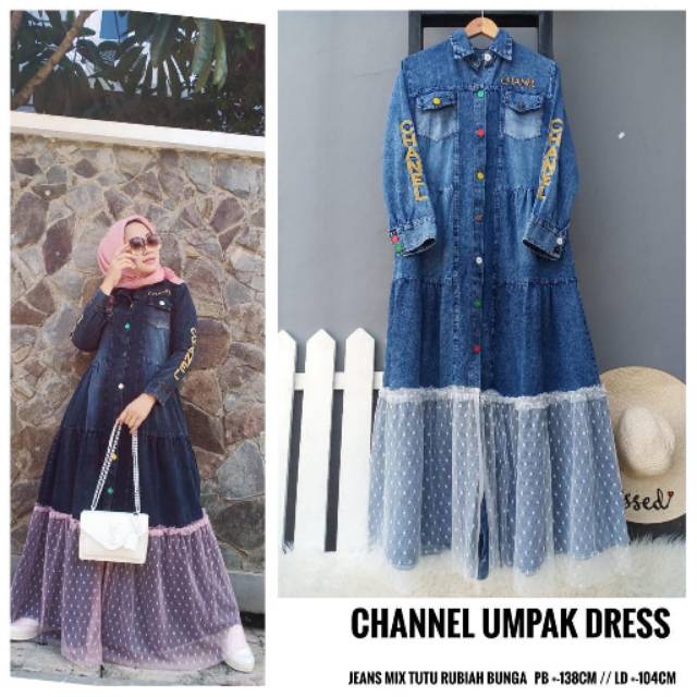 Dress channel jeans