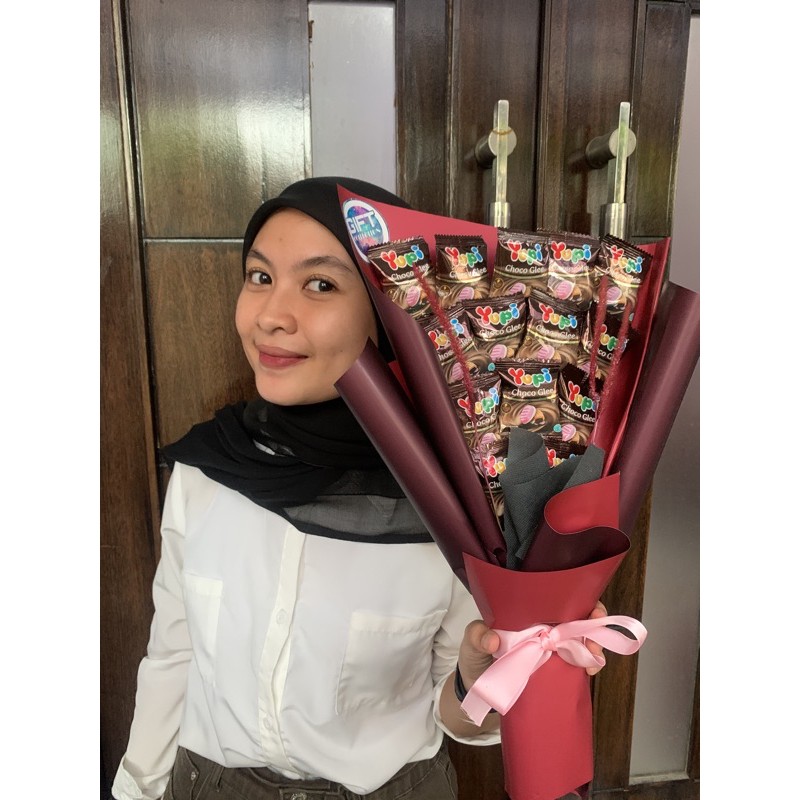 buket snack unik dan murah (chek out beserta kardus di link yg berbeda)