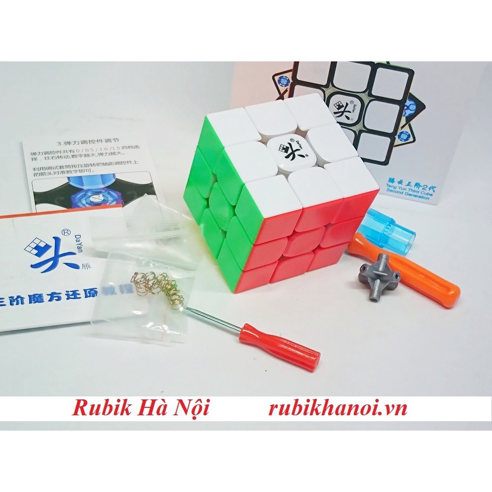 Rubik 3x3 Magnetik DaYan TengYun V2 M - Rubik Dayan Tengyun V2M 3x3