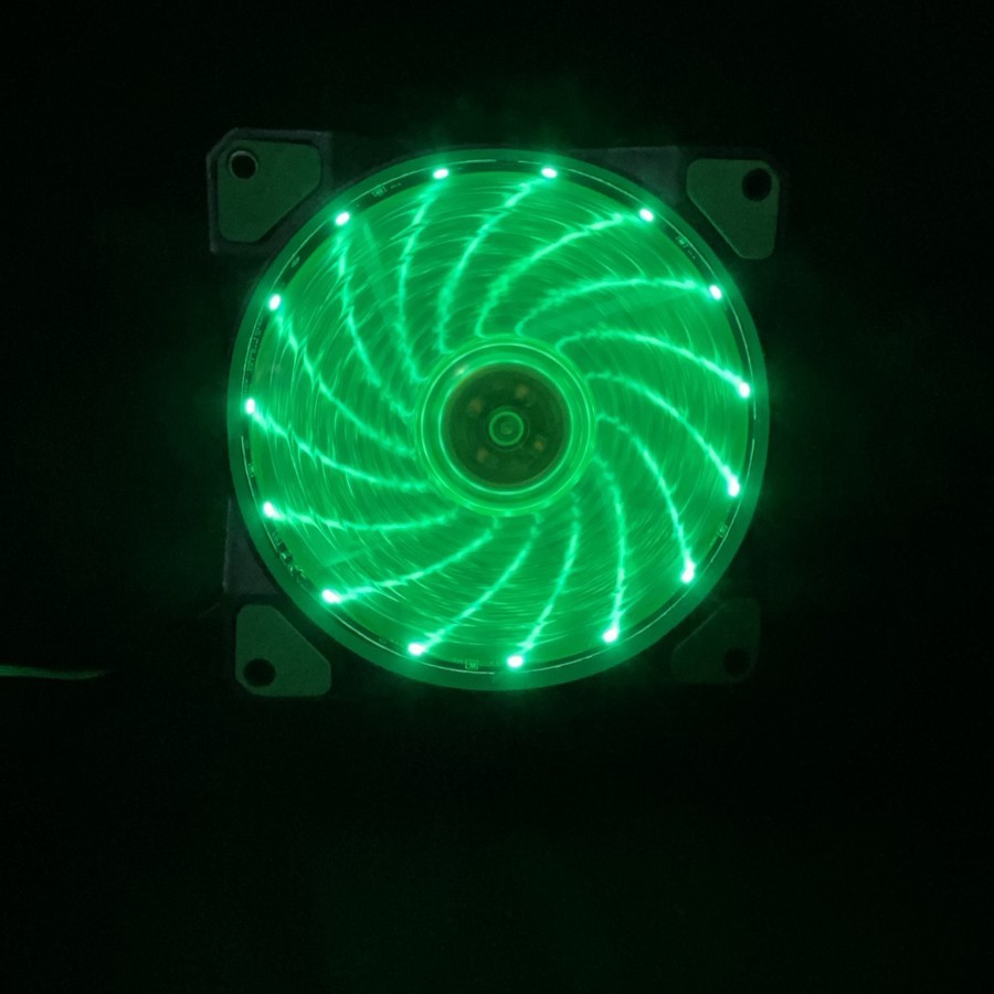 FAN CASING 12CM WITH LED / FAN CASE 12 CM COLORS LAMPU 15LED