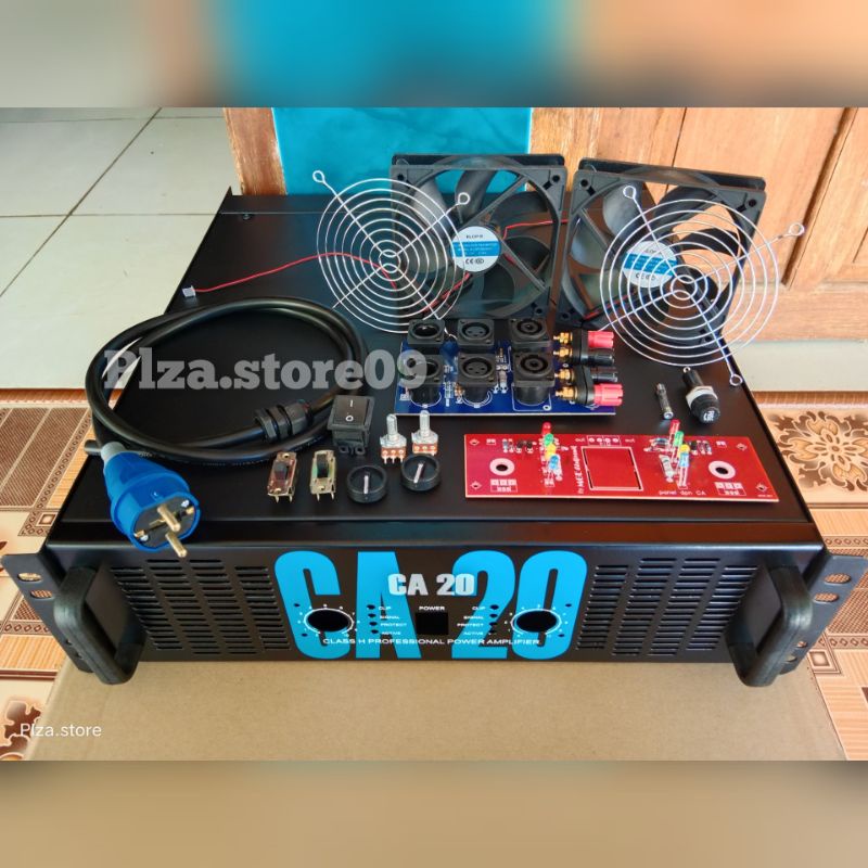 Box power amplifier tipe CA20 lengkap aksesoris bok power Ca20 ukuran 3U Box murah berkualitas tipe 