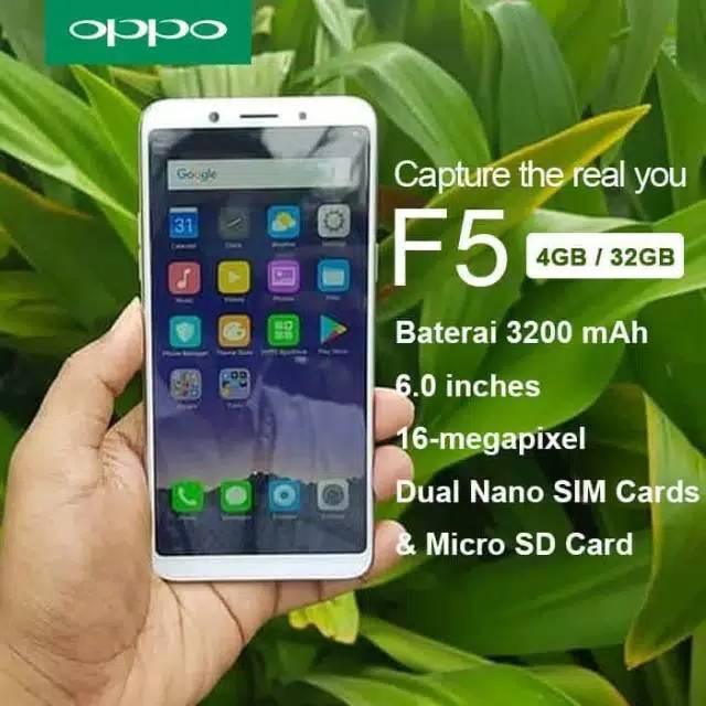 OPPO F5 RAM 4GB/ 32 garansi distributor