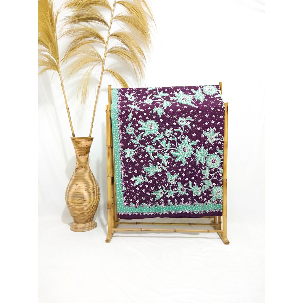 Batik Tulis Lasem 2 Warna Motif Sekar Jagad Truntum Pagi Sore