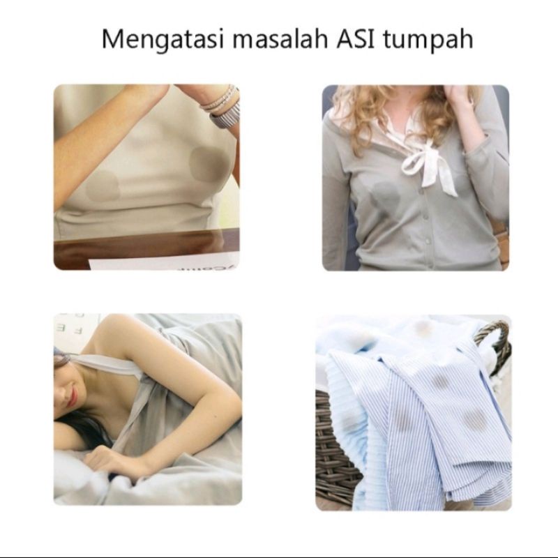 [COD] Bantalan Asi Bantalan Payudara untuk Ibu Menyusui Bisa Dicuci 1 PCS