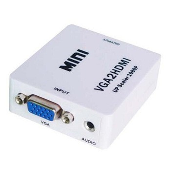 CONVERTER VGA + AUDIO TO HDMI BOX MINI