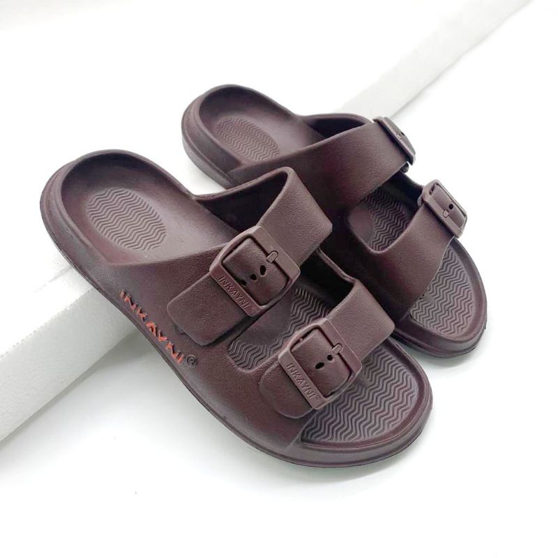 SANDAL SLOP PRIA MOTIF GESPER TERBARU UK 39-44 YK-6030