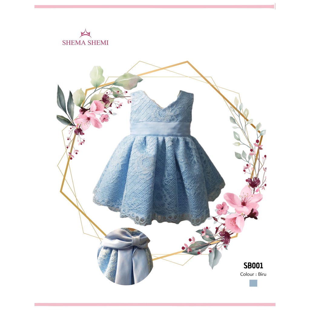 Lequince-Dress anak bayi/Dres bayi perempuan /gaun bayi /pakaian bayi perempuan / gaun pesta anak