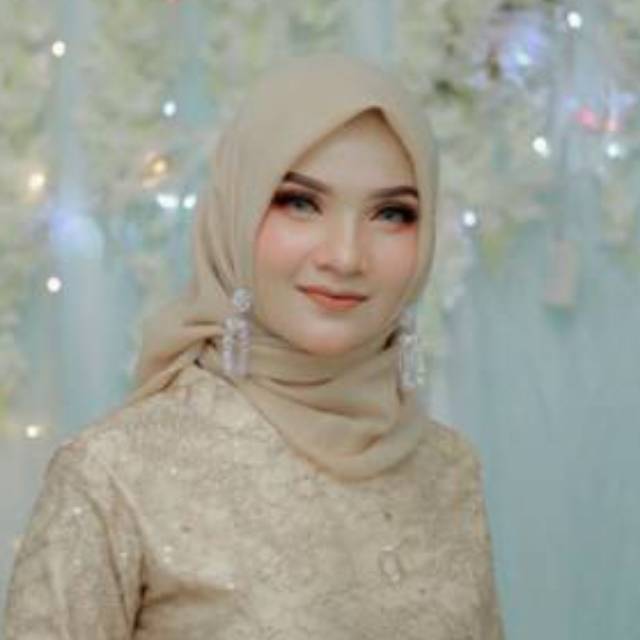A156 Anting hijab juntai rectangle