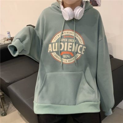 HOODIE JUMPER WANITA SUPER DREAM AUDIENCE - ATASAN TEBAL TERLARIS