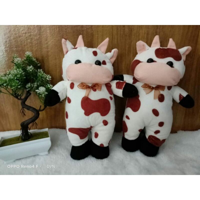 Boneka Sapi Standing Ukuran M Termurah