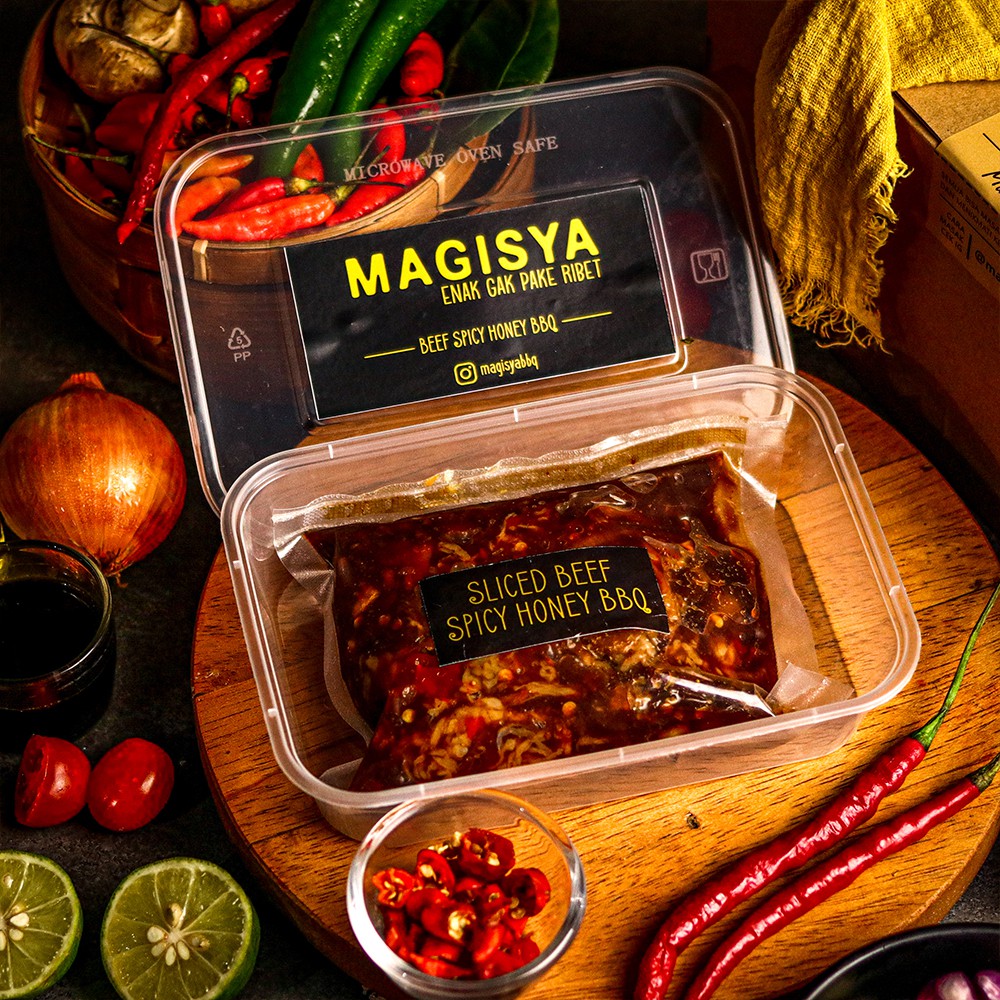 

MAGISYA Sliced Beef Spicy Honey BBQ 225gr