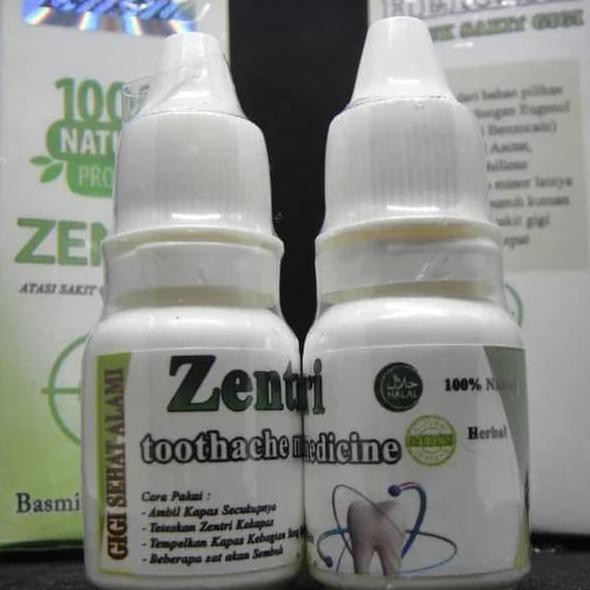 ZENTRI OBAT SAKIT GIGI HERBAL AMPUH MERADAKAN SAKIT GIGI