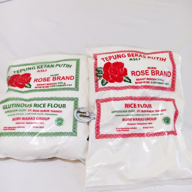 

ROSE BRAND Tepung Beras / Tepung Ketan @ 500 gram