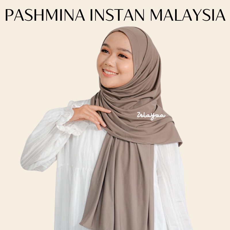 PASHMINA INSTAN MALAYSIA | PASHMINA CERUTY INSTAN | PASMINA TALI IKAT