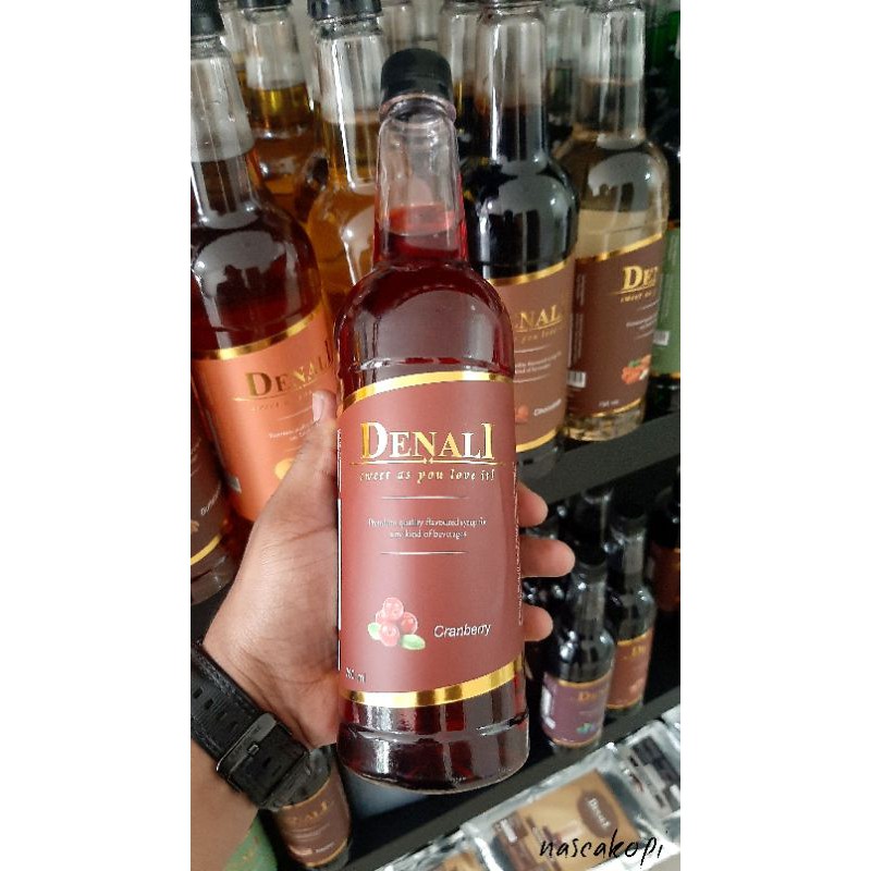 

Syrup Merk Denali Cranberry | Sirup