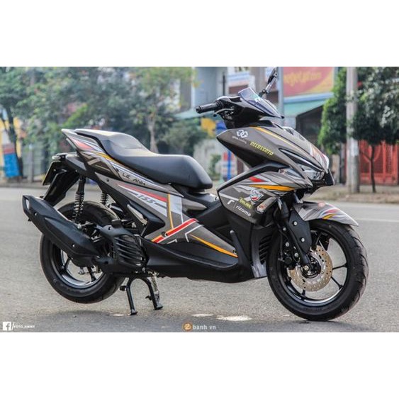 Decal sticker Aerox new 155 abu'/sticker Aerox variasi