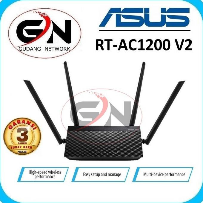 ❤BISA COD❤【BISA COD】 ASUS ROUTER AC 1200, RT-AC1200, AC1200, ROUTER WIFI, WIRELESS ROUTER